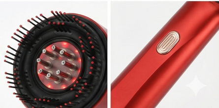 VEEMUNA-Brosse de Massage Capillaire Électrique VEEMUNA