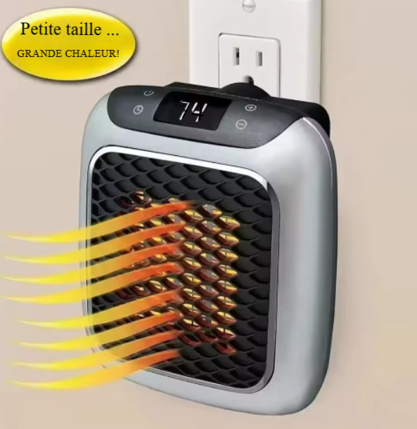 Chauffage thermocéramique compact et  intelligent