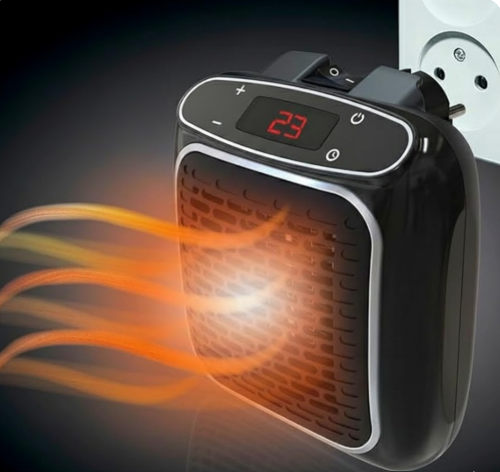 Chauffage thermocéramique compact et  intelligent