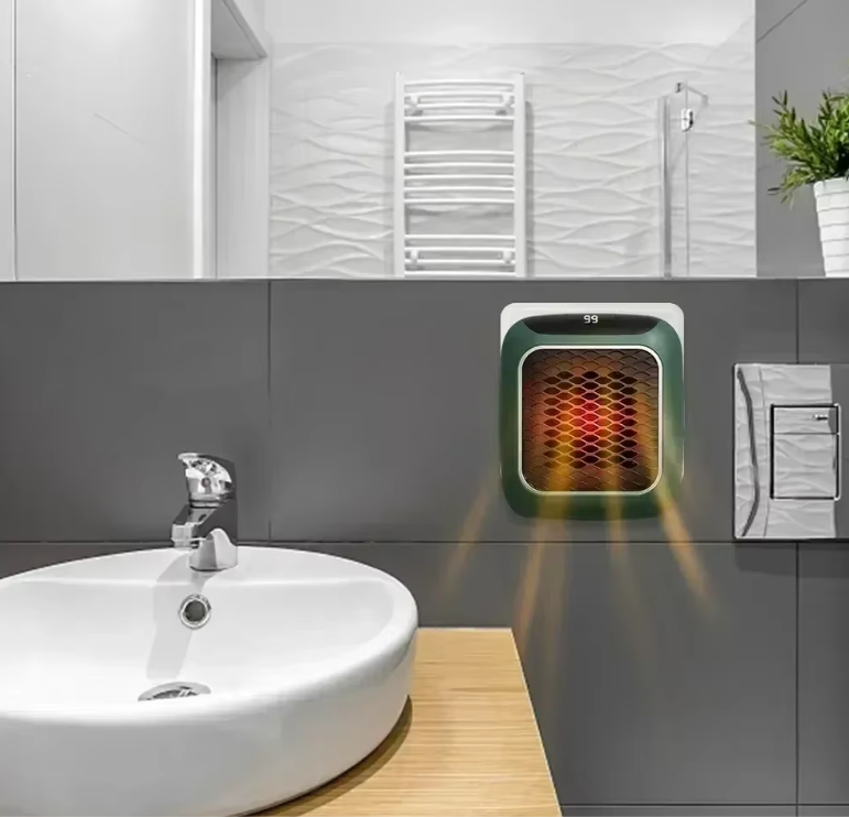 Chauffage thermocéramique compact et  intelligent