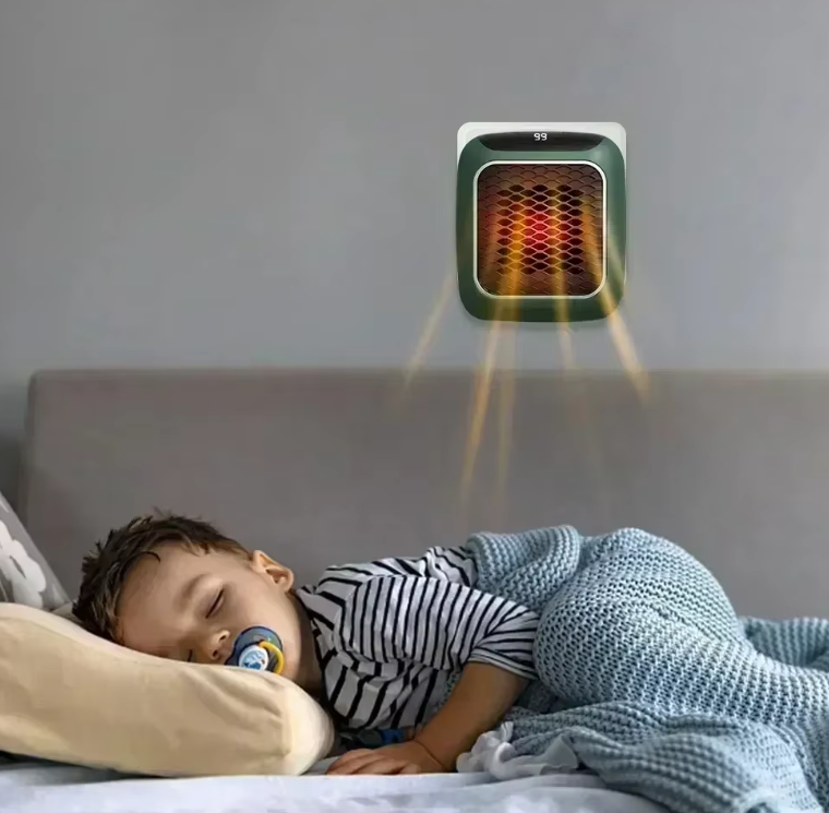 Chauffage thermocéramique compact et  intelligent