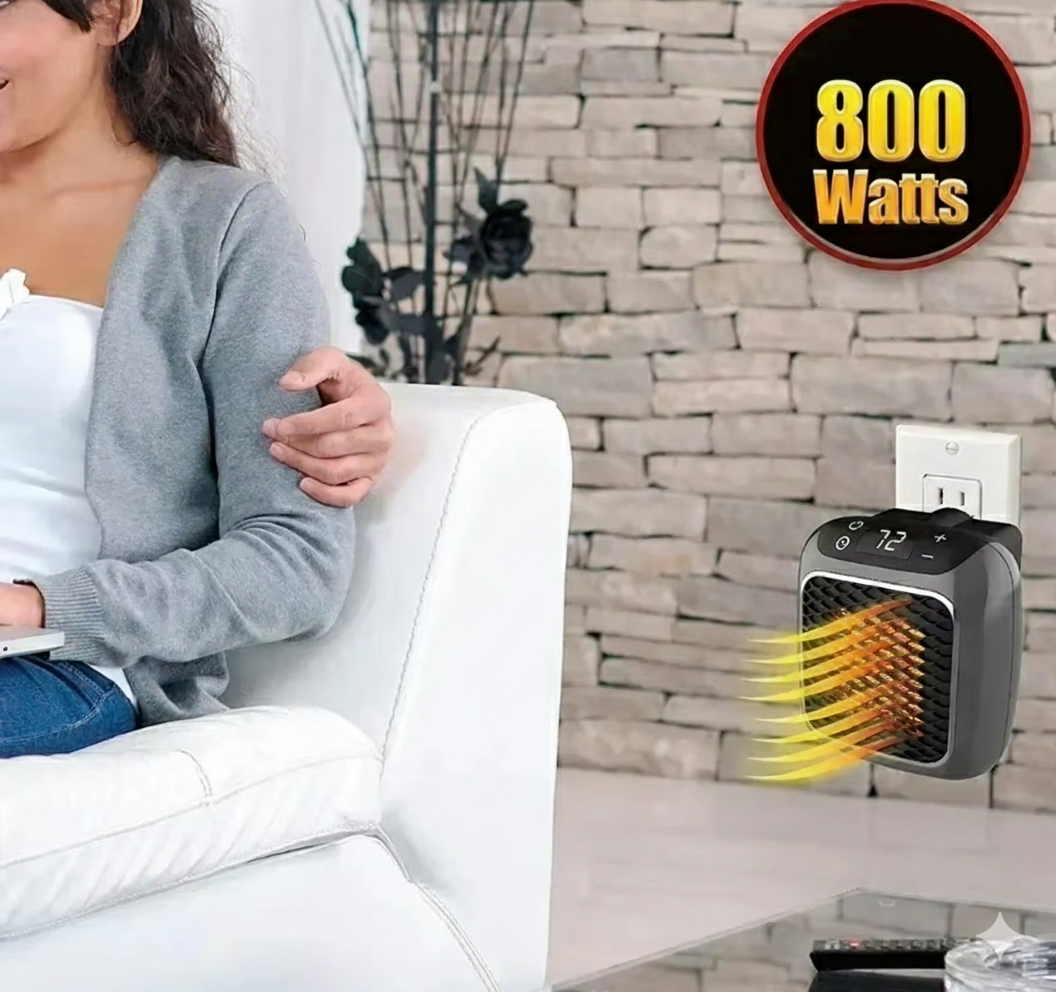 Chauffage thermocéramique compact et  intelligent