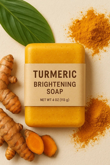 VEEMUNA-Savon Éclaircissant au Curcuma & Acide Kojique VEEMUNA