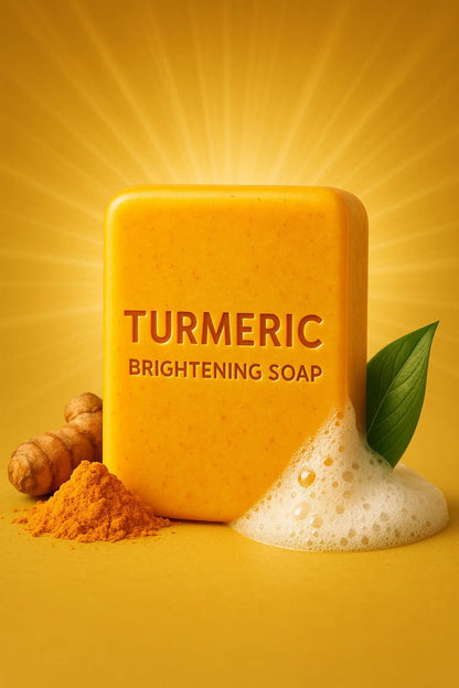 VEEMUNA-Savon Éclaircissant au Curcuma & Acide Kojique VEEMUNA