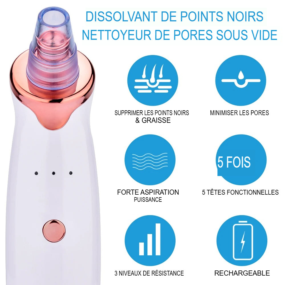 VEEMUNA-Aspirateur Points Noirs – Nettoyeur Pores FaceCare VEEMUNA