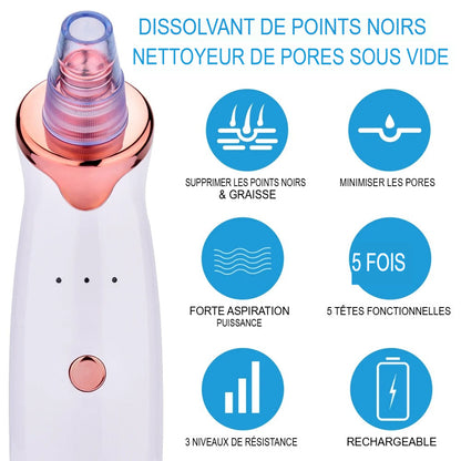 VEEMUNA-Aspirateur Points Noirs – Nettoyeur Pores FaceCare VEEMUNA