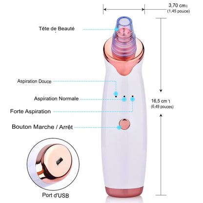 VEEMUNA-Aspirateur Points Noirs – Nettoyeur Pores FaceCare VEEMUNA
